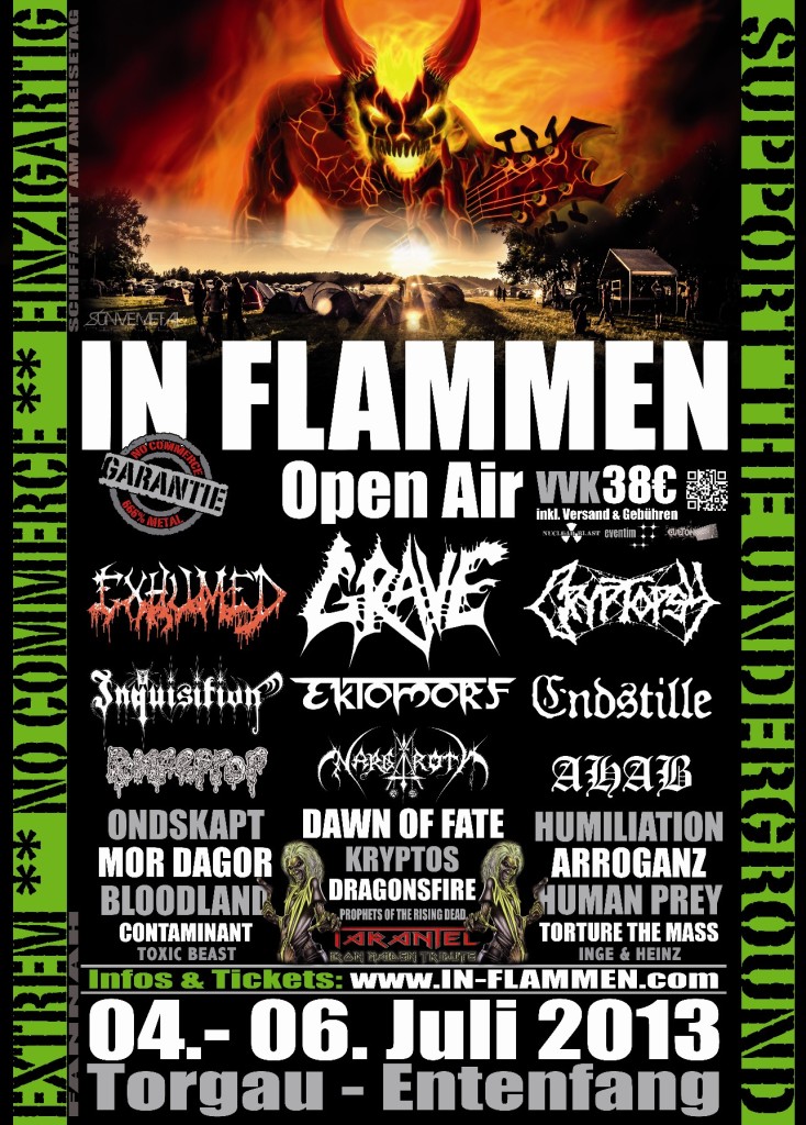 In Flammen 2013 Flyer